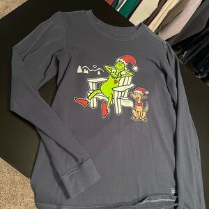 Long sleeve grinch shirt